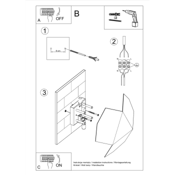 Nástenné svietidlo TRE white 2x40W G9 Sollux Lighting