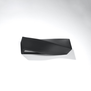 Nástenné svietidlo SIGMA čierne 1x60W E27 Sollux Lighting