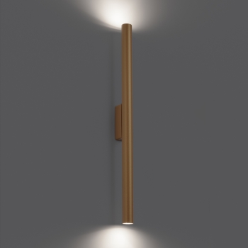 Nástenné svietidlo PASTELO 2 zlaté 2x8W G9 Sollux Lighting