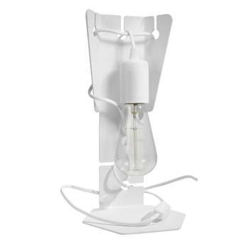ARBY stolná lampa biela 1x60W E 27 Sollux Lighting