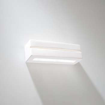 VEGA LINE 1x60W E27 keramická nástenná lampa Sollux Lighting