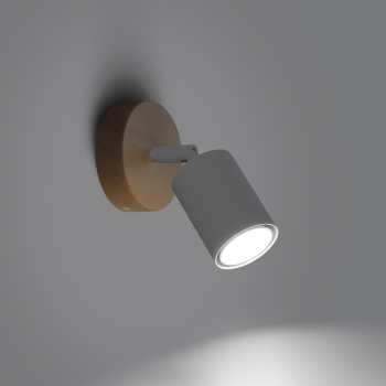 Nástenné svietidlo VERDO biele 1x10W GU10 Sollux Lighting