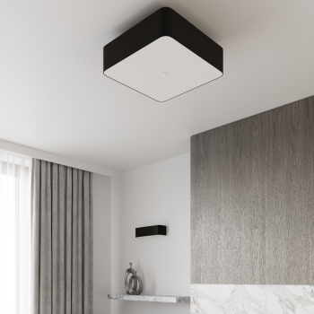Nástenné svietidlo LOKKO čierne 2x60W E27 Sollux Lighting