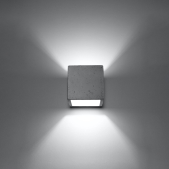 Nástenné svietidlo QUAD concrete 1x40W G9 Sollux Lighting