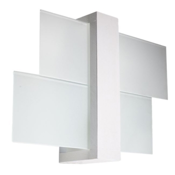 Nástenné svietidlo FENIKS 1 biele 1x60W E27 Sollux Lighting