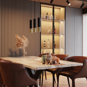 Nástenné svietidlo LOOPEZ čierne/zlaté 2x40W GU10 Sollux Lighting
