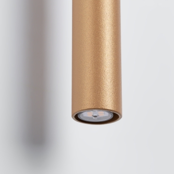 Nástenné svietidlo PASTELO 2 zlaté 2x8W G9 Sollux Lighting