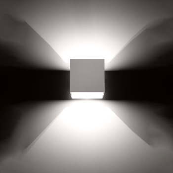 Nástenné svietidlo QUAD 1 biele 1x40W G9 Sollux Lighting