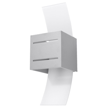 Nástenné svietidlo LORETO sivé 1x40W G9 Sollux Lighting