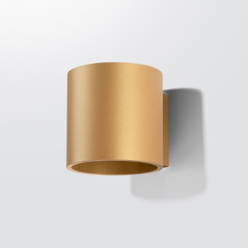 Nástenné svietidlo ORBIS 1 gold 1x8W G9 Sollux Lighting