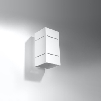 Nástenné svietidlo BLOCCO biele 1x40W G9 Sollux Lighting