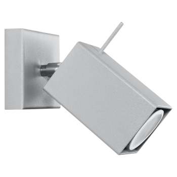 Nástenné svietidlo MERIDA 1 sivé 1x40W GU10 Sollux Lighting