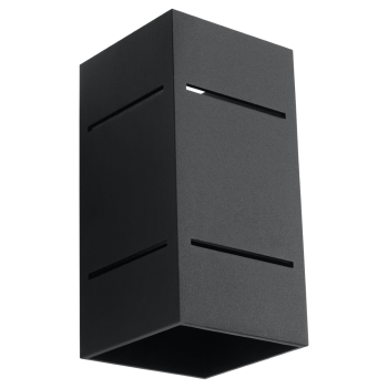 Nástenné svietidlo BLOCCO čierne 1x40W G9 Sollux Lighting