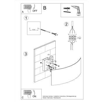 Nástenné svietidlo MAGNUS biele 2x40W G9 Sollux Lighting