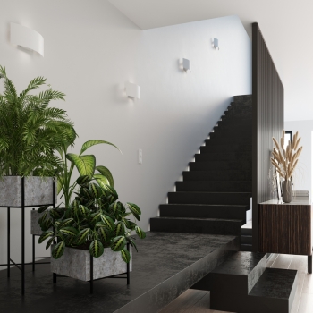 Nástenné svietidlo MAGNUS biele 2x40W G9 Sollux Lighting