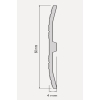Salag SH60 Otvor 60 mm/1,8 m prahový profil