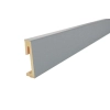 Alpha 60 mm 2,2 m PVC spinový pás sivý