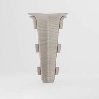 Vnútorný roh SG75 pre lištu Arctic Oak