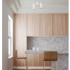 MANACOR povrchové svietidlo bielo-zlaté 1x50W GU10 17 cm Light Prestige