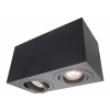 LYON povrchové svietidlo čierne 2x50W GU10 Light Prestige