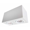 Svietidlo na povrchovú montáž LYON white 2x50W GU10 Light Prestige