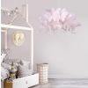 FARFALLA závesná lampa tmavoružová 1x60W E27 Light Prestige