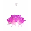 FARFALLA závesná lampa tmavoružová 1x60W E27 Light Prestige