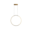 MIRROR S gold 1x35W LED závesné svietidlo Light Prestige