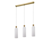 PIEGA závesná lampa biela 3x40W E14 Light Prestige