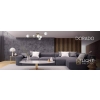DORADO čierna 6x40W G9 stropná lampa Light Prestige