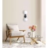 Nástenné svietidlo DORADO čierne 2x40W E14 Light Prestige