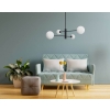 DORADO čierna 6x40W G9 závesná lampa Light Prestige