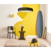 Závesné svietidlo REUS čierne 1x36W LED Light Prestige