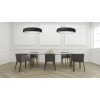 Závesné svietidlo REUS čierne 1x36W LED Light Prestige