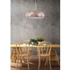 Zlatá závesná lampa REUS 3x40W E27 od Light Prestige
