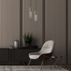 MANACOR zlatá 1x50W GU10 závesná lampa Svetlo Prestige
