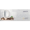 MIRROR L gold 1x50W LED závesné svietidlo Light Prestige