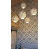Závesné svietidlo REUS biela guľa 3x40W E27 Light Prestige