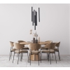 Závesné svietidlo LUNGO čierne 7x5W G9 Light Prestige