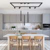 LUNGO 1F čierna 1x5W G9 závesná koľajnicová lampa Light Prestige