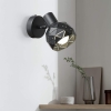 REUS reflektor čierny 1x40W E14 Light Prestige