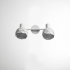 REUS stropné svietidlo biele 2x40W E14 Light Prestige
