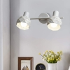 REUS stropné svietidlo biele 2x40W E14 Light Prestige
