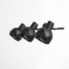 REUS stropné svietidlo čierne 3x40W E14 Light Prestige