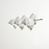 REUS stropné svietidlo biele 3x40W E14 Light Prestige