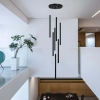 Závesné svietidlo LUNGO čierne 7x5W G9 Light Prestige