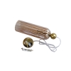 PIEGA jantárová 1x40W E14 závesná lampa Svetlo Prestige