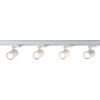 SNOW SET 3F biely 4x50W GU10 Light Prestige rail kit