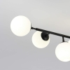 DORADO čierna 8x40W E14 závesná lampa Svetlo Prestige