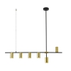 ARIZONA závesná lampa čierna/zlatá 6x40W GU10 Light Prestige
